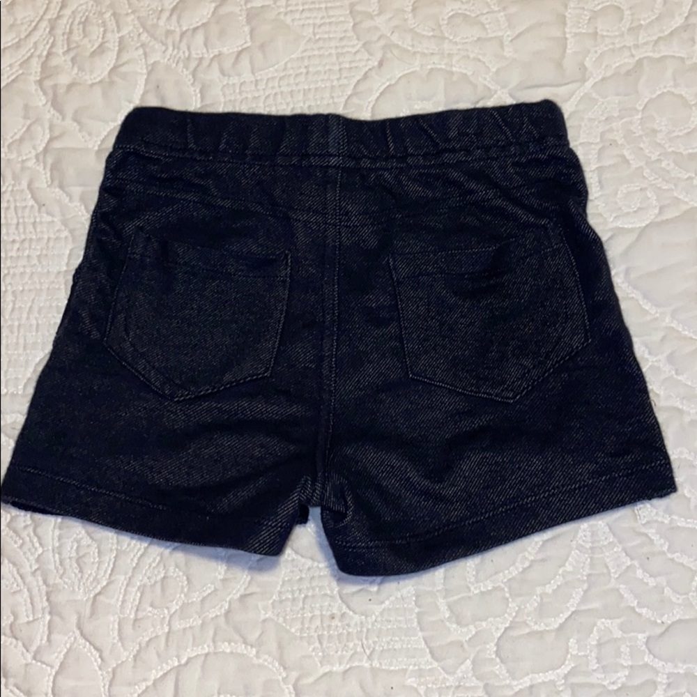 Garanimals 5T navy blue soft denim like shorts​ - Picture 3 of 4